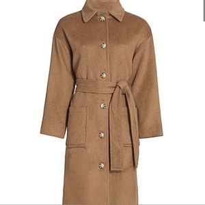 Rails Nadine Longline Woolblend Camel Coat